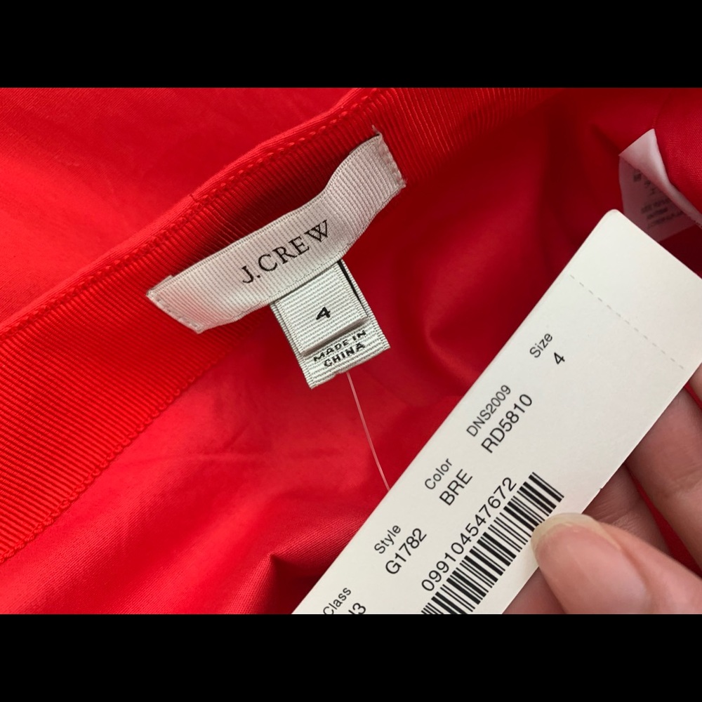 J.Crew Ruffle skirt in cotton poplin - Picture 7 of 8